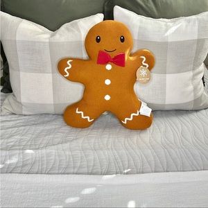 Gingerbread Decorative Pillow